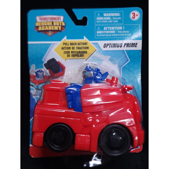 Lot of 2 Bumblebee Optimus Prime Heroes Transformers Rescue Bots Academy Hasbro - Picture 6 of 9